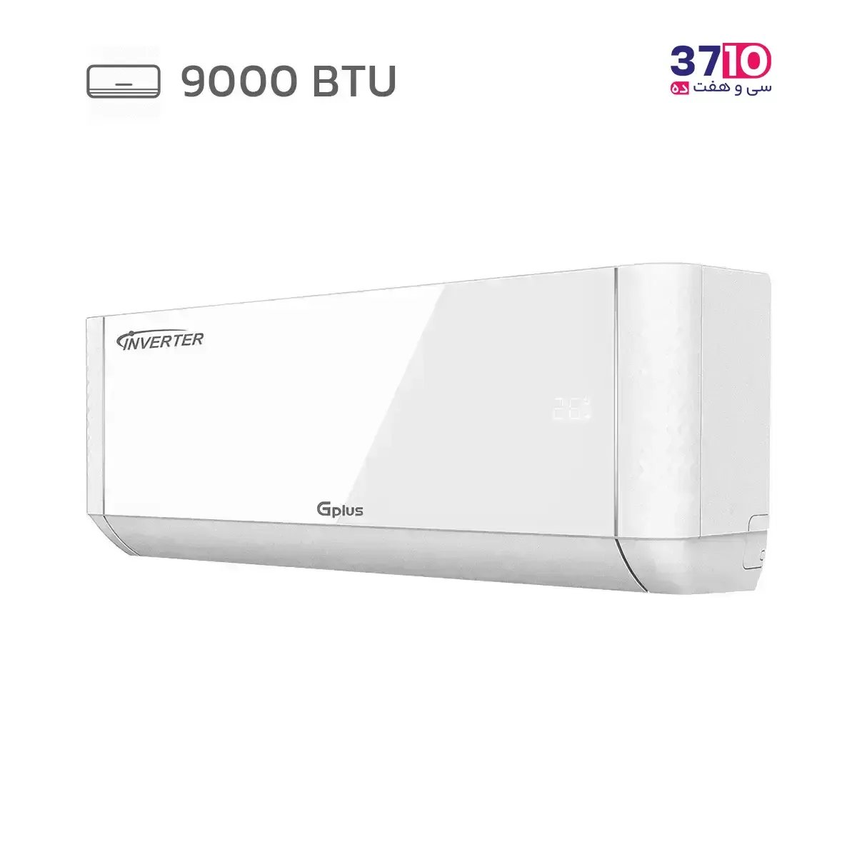کولر گازی دیواری 9000 اینورتر جی پلاس مدل GAC-TV09TPN1B/GAC-TV09TPU1B