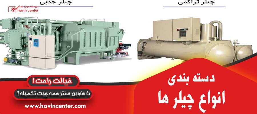 دسته بندی چیلر ها